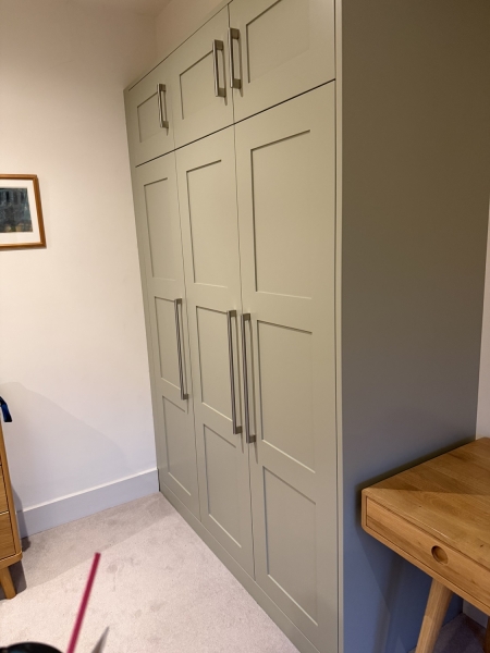 Built-in bespoke cupboards - Beckenham