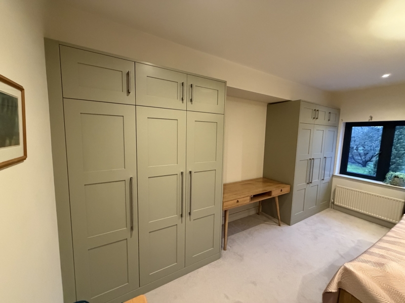 Built-in bespoke cupboards - Beckenham
