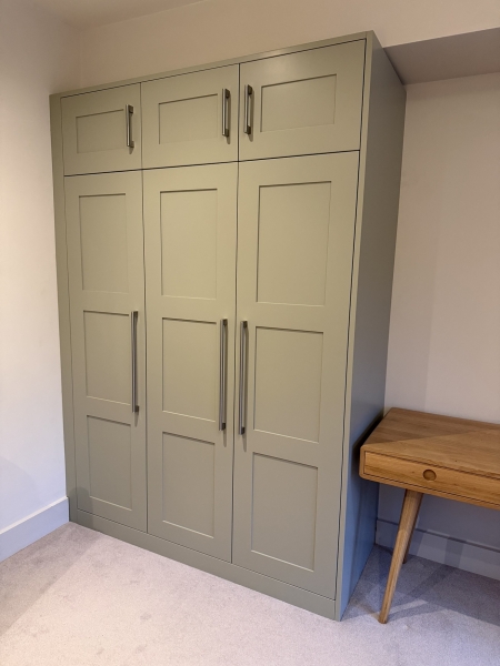 Built-in bespoke cupboards - Beckenham